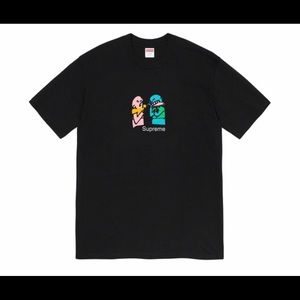 SUPREME BLACK BITE TEE (MEDIUM)
